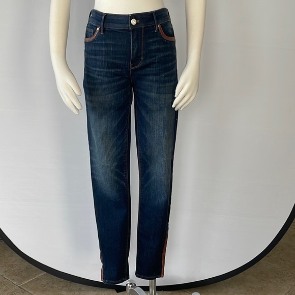 NWT WHBM Mid Rise Skinny Ankle Jeans 2R - Picture 9 of 16